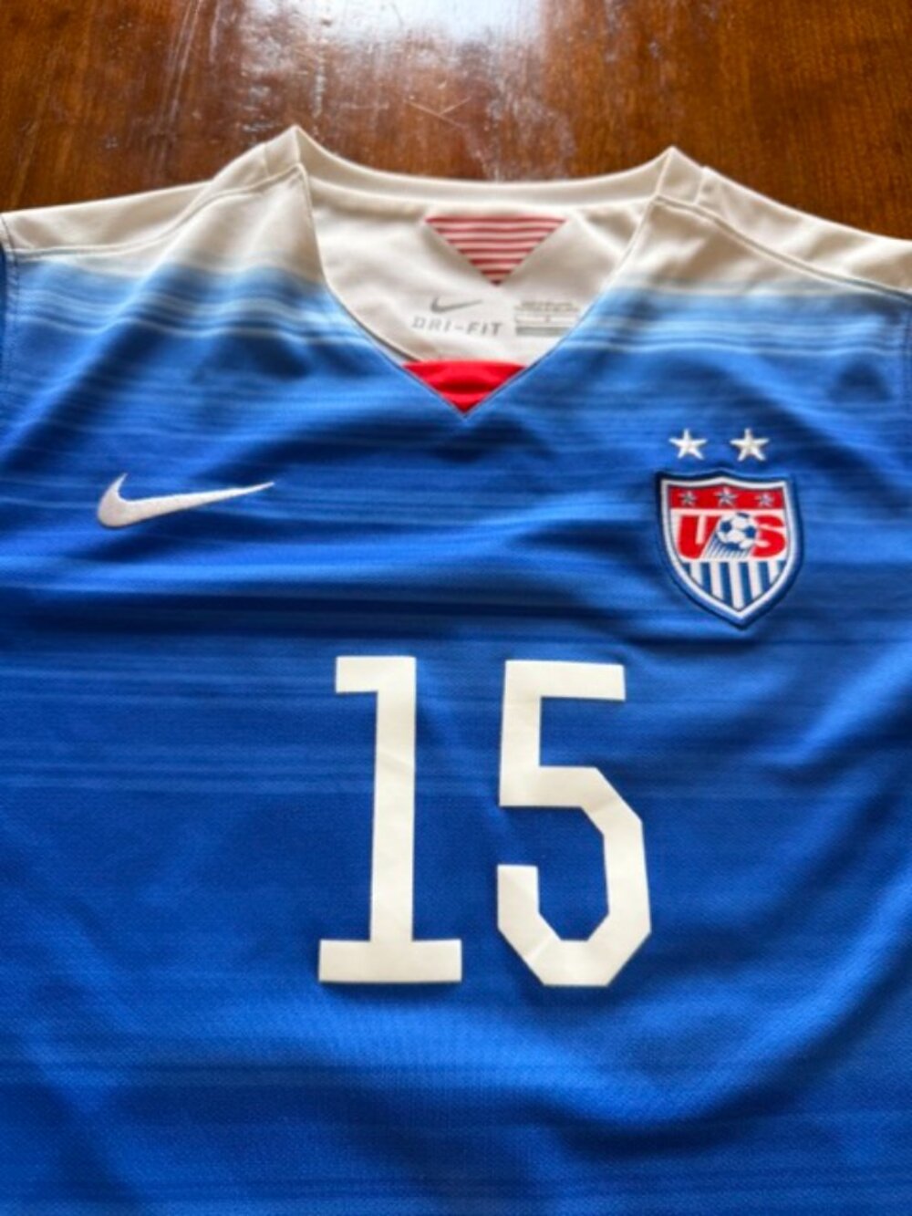 Megan Rapinoe 2015 USWNT Nike Jersey - L - Picture 4 of 6